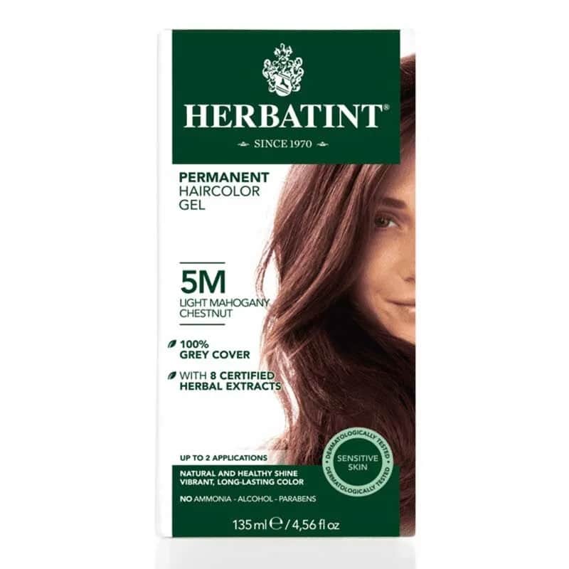 Herbatint 5M Hellkastanienbraun Mahagoni Haarfarbe