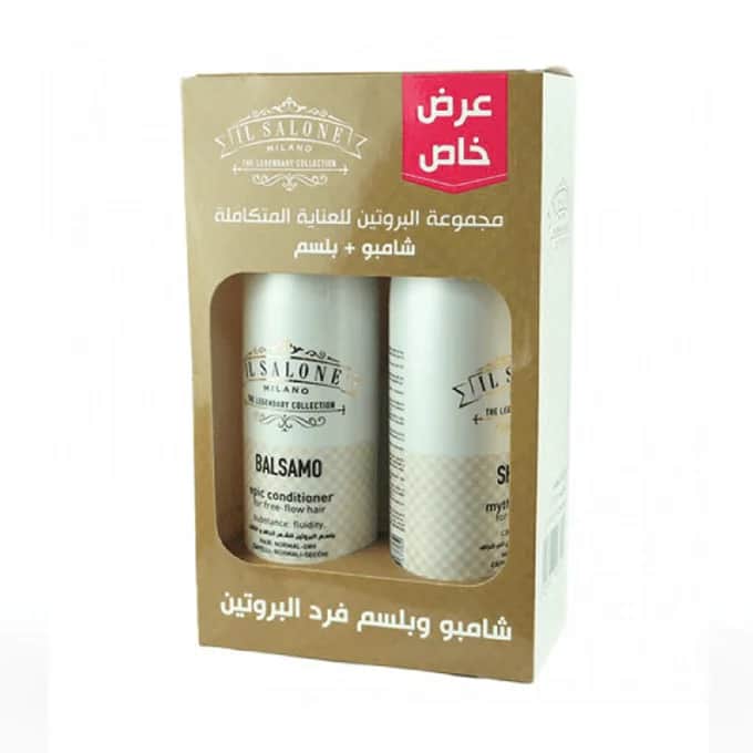 El Salon Milano Protein Glättungs-Shampoo und Conditioner Set