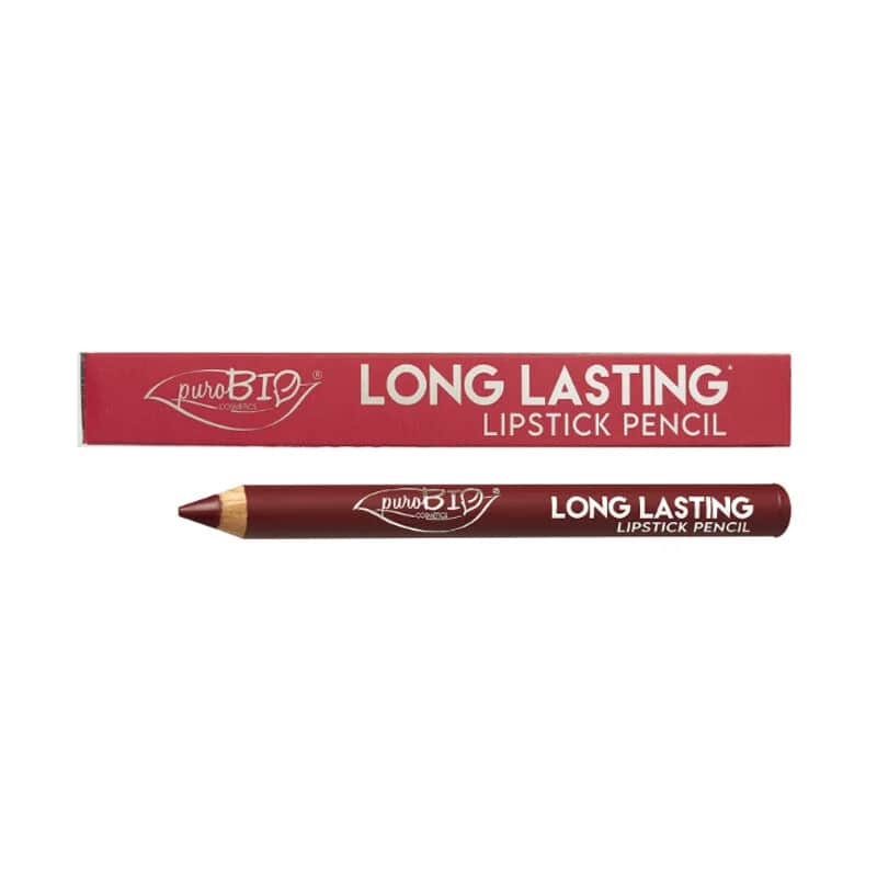 PuroBio Erdbeerrote Langzeit Lippenstift Stift 3,0g