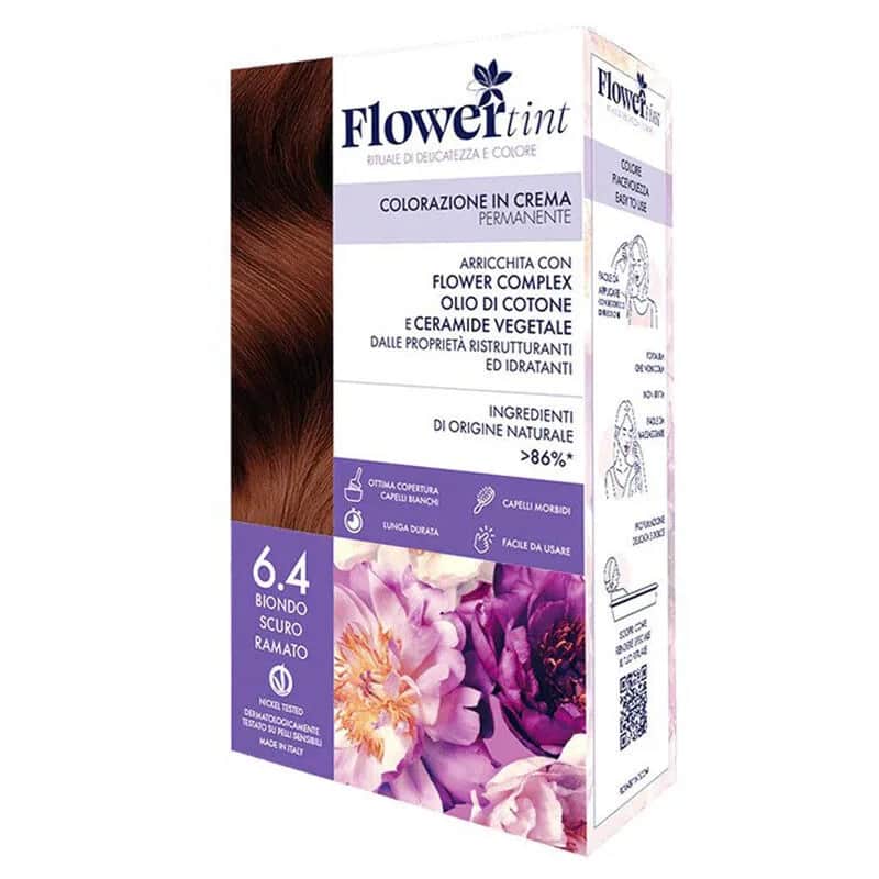 Flowertint Haarfärbecreme Set Dunkel Sandblond 6.4