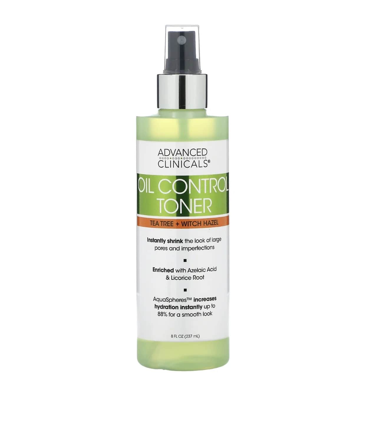 Ölkontroll-Toner Teebaum + Hamamelis 237 ml