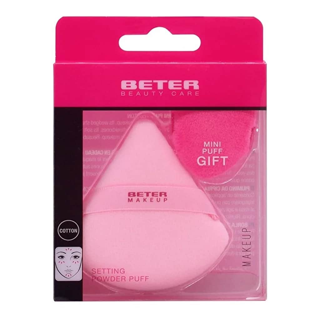 Beter Dreieckiger Make-up Schwamm 2er-Pack für makellose Anwendung