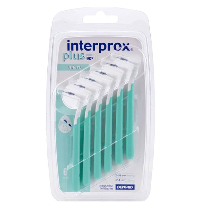 Dentaid INTERPROX Plus Grüne Interdentalbürsten - 6 Stück