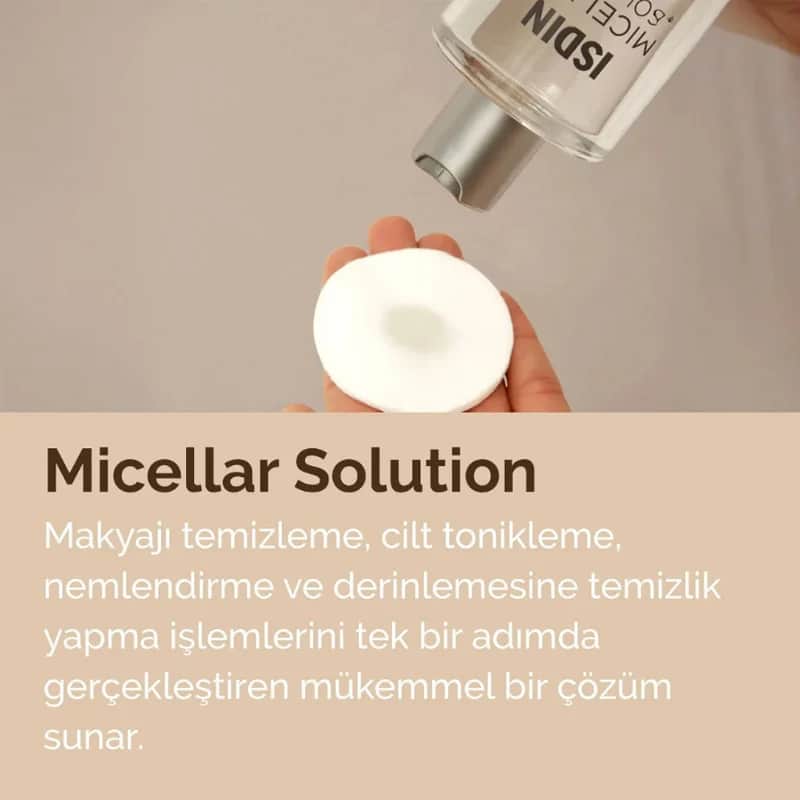 Isdin Mizellen-Reinigungswasser Make-up Entferner für empfindliche Haut 400 ml
