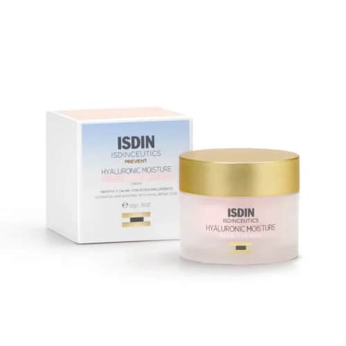 Isdin feuchtigkeitsspendende Hyaluronsäurecreme für empfindliche Haut 50g
