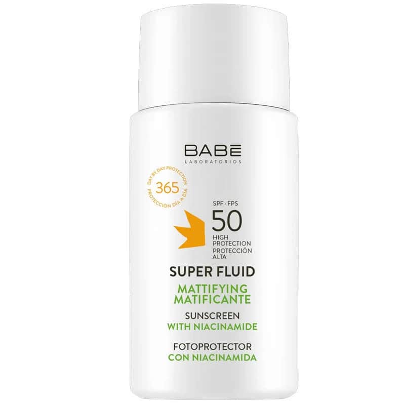 Babe Super Fluid Mattierende Sonnencreme SPF50 - 50ml
