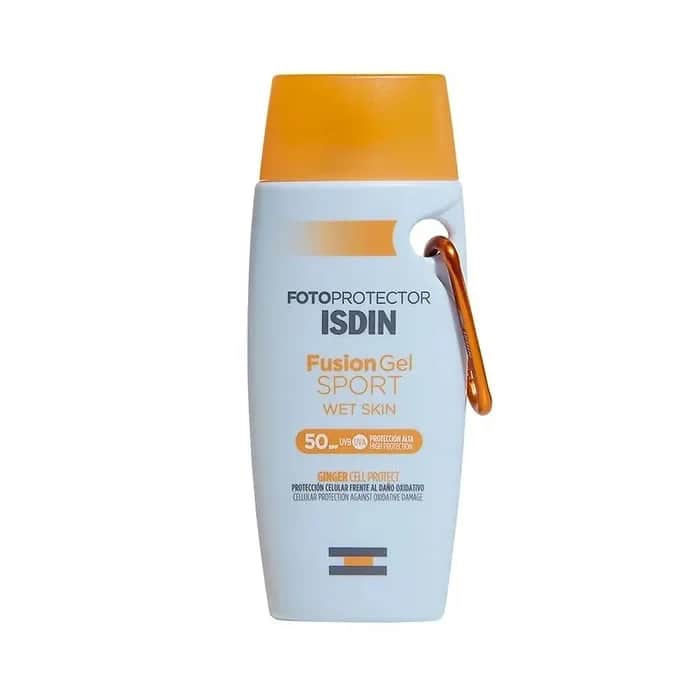 Isdin Fotoprotector Fusion Gel Sport Sonnencreme für Körper und Kopfhaut SPF 50 - 100 ml