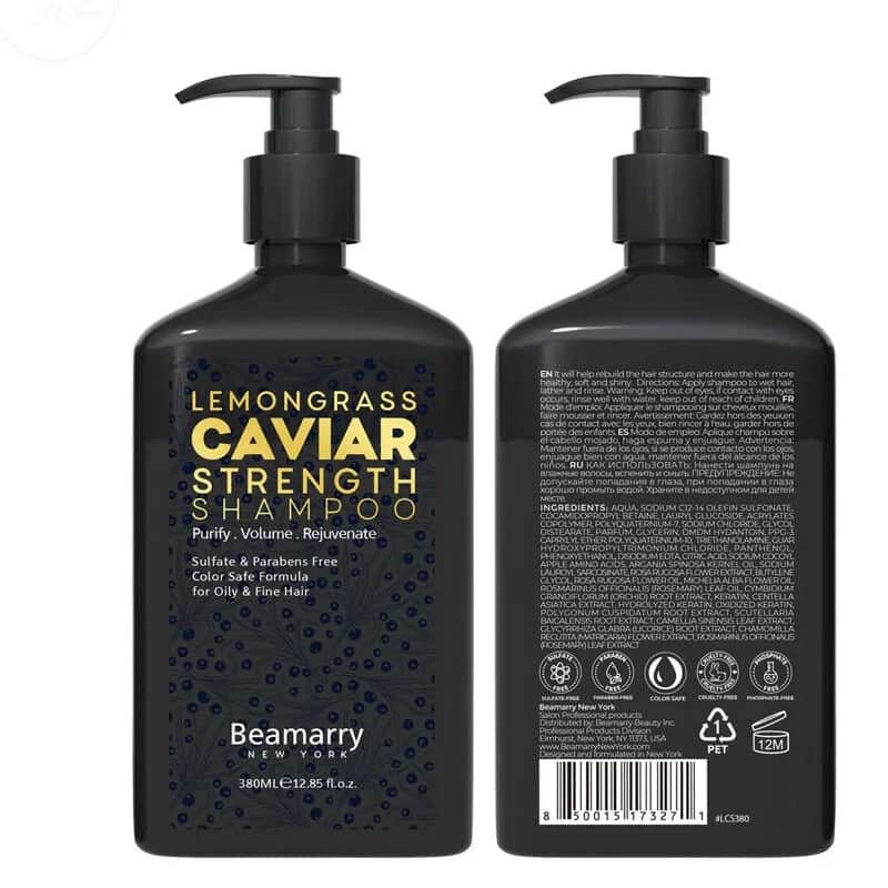 Beamarry Strength Shampoo mit Zitronengras