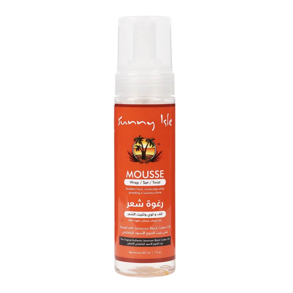 Sani Elle Jamaikanisches Schwarzes Rizinusöl Haarstyling-Mousse 207 ml