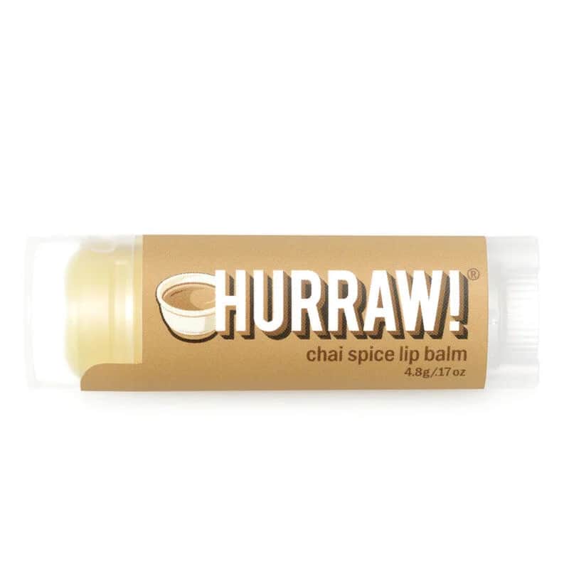 Hurraw Chai Gewürz Lippenbalsam - Nährende 4,8g