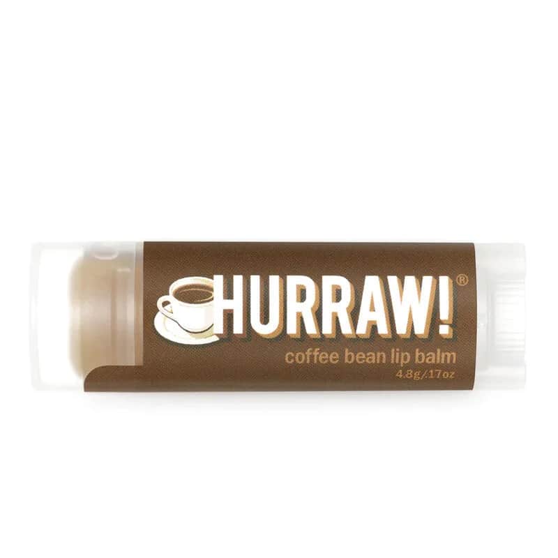 Hurraw Kaffee-Bohnen Lippenbalsam - Natürliche Feuchtigkeit 4,8g