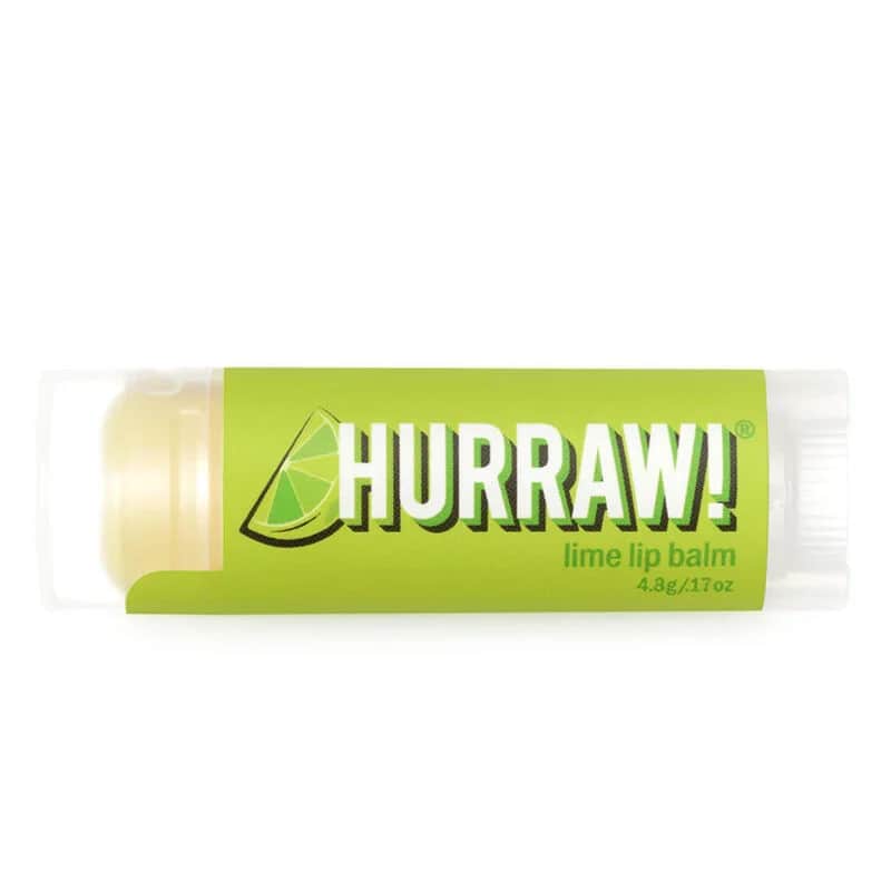 Hurraw Limetten Lippenbalsam - Limetten Geschmack, 4,8g