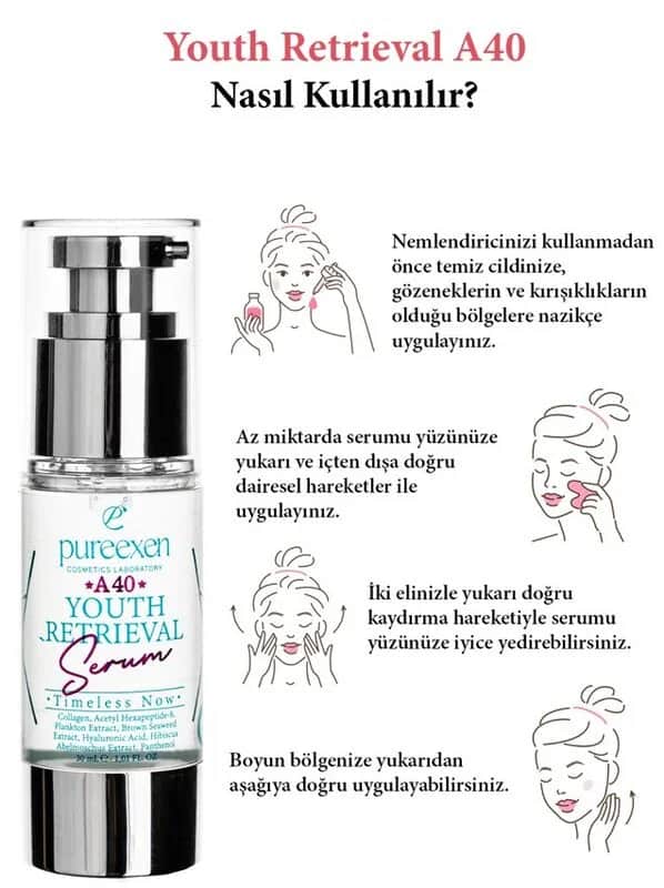 Pureexen A40 Jugendserum für 40+ - 30ml