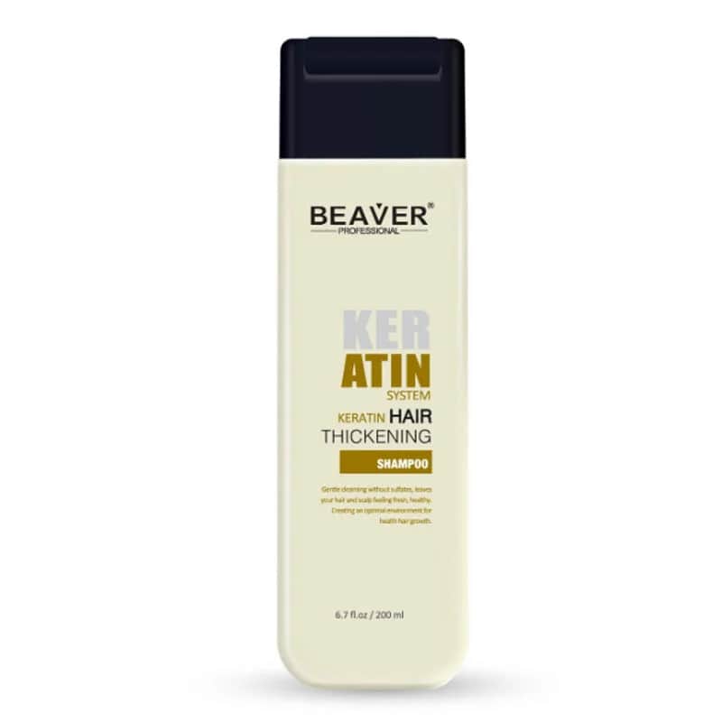 Beaver Keratin Verdickendes Shampoo 200ml