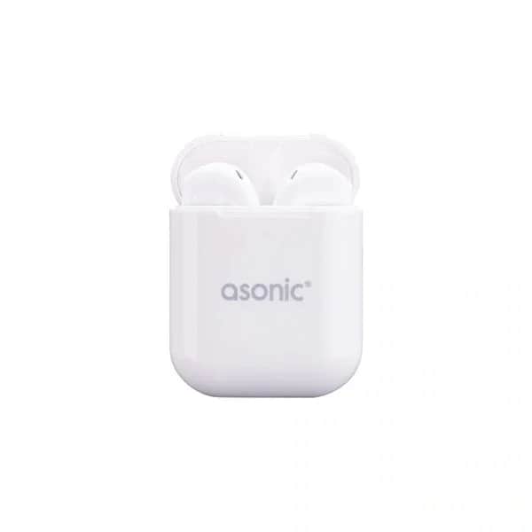 Asonic AS-TWS130 Bluetooth TWS AirPods mit Mikrofon, Weiß