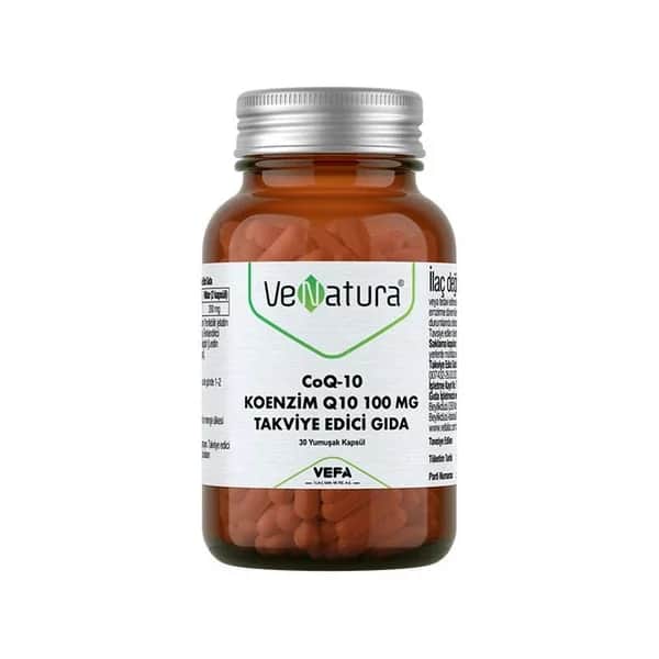 Venatura CoQ-10 100 mg Kapseln für Herz- und Energiesupport