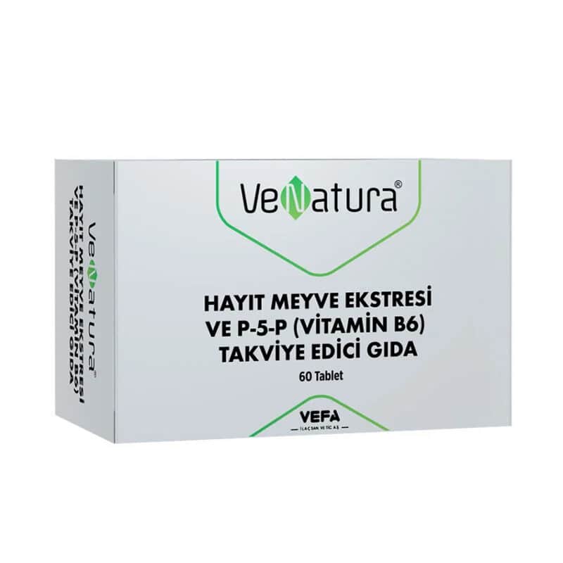 VeNatura Mönchspfefferfruchtextrakt &amp; P-5-P (Vitamin B6) 60 Tabletten
