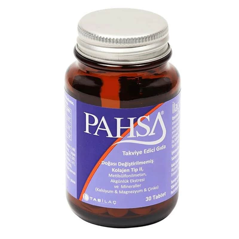 Pahsa 30 Tabletten Nahrungsergänzungsmittel für tägliche Vitaminunterstützung