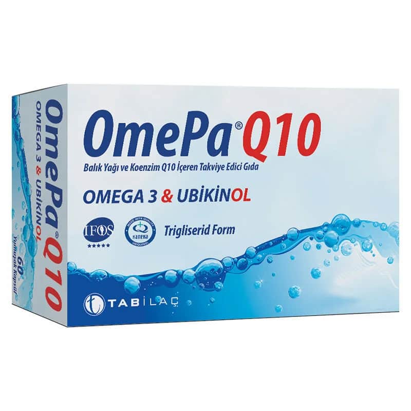 TABilac Omepa-Q10 Omega 3 Ubiquinol 90 Kapseln