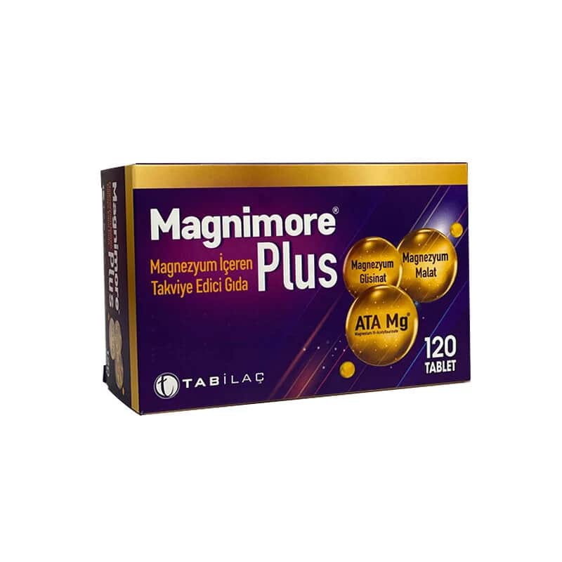 Magnimore Plus 120 Tabletten - Premium Magnesium für Vitalität