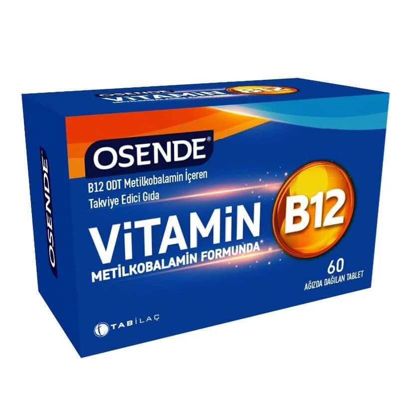 Osende Methylcobalamin B12 Tabletten – 60 Stück