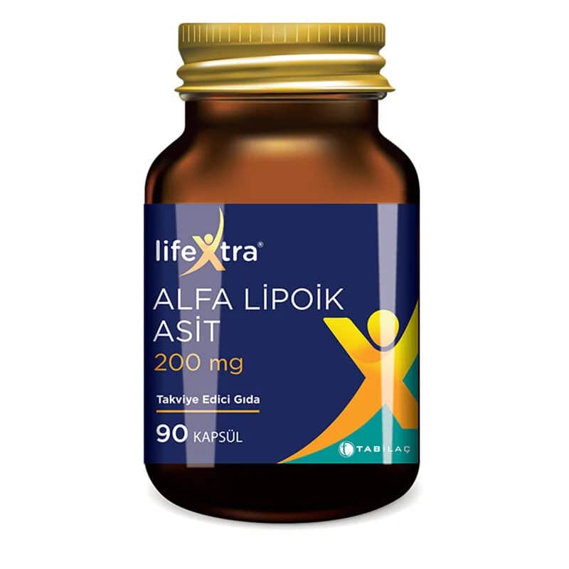 Alpha-Liponsäure 90 Kapseln von LifeXtra