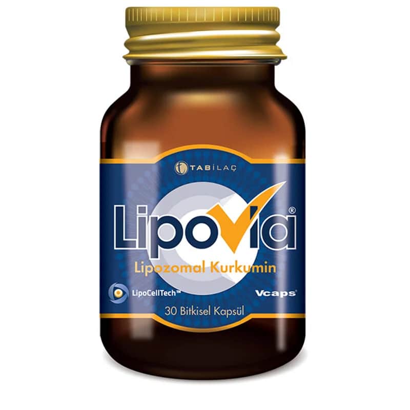 LipoVia Liposomales Curcumin 30 Kapseln