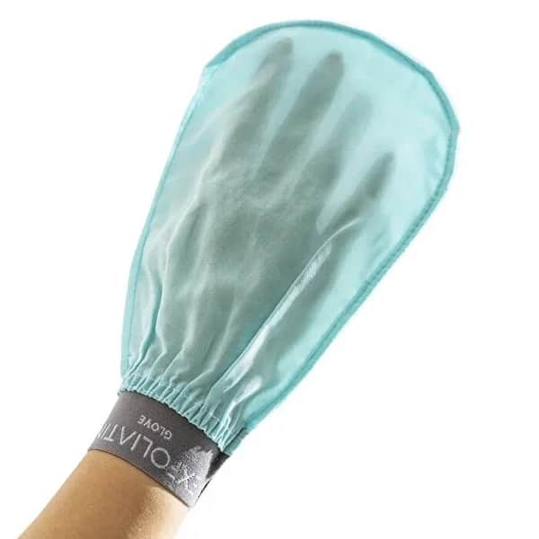 Farbige Peeling-Handschuh-Tasche