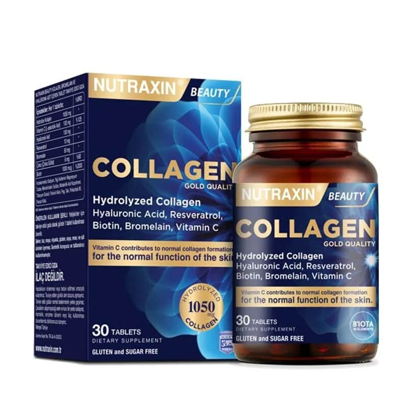 Nutraxin Kollagen Schönheitsergänzung - 30 Tabletten