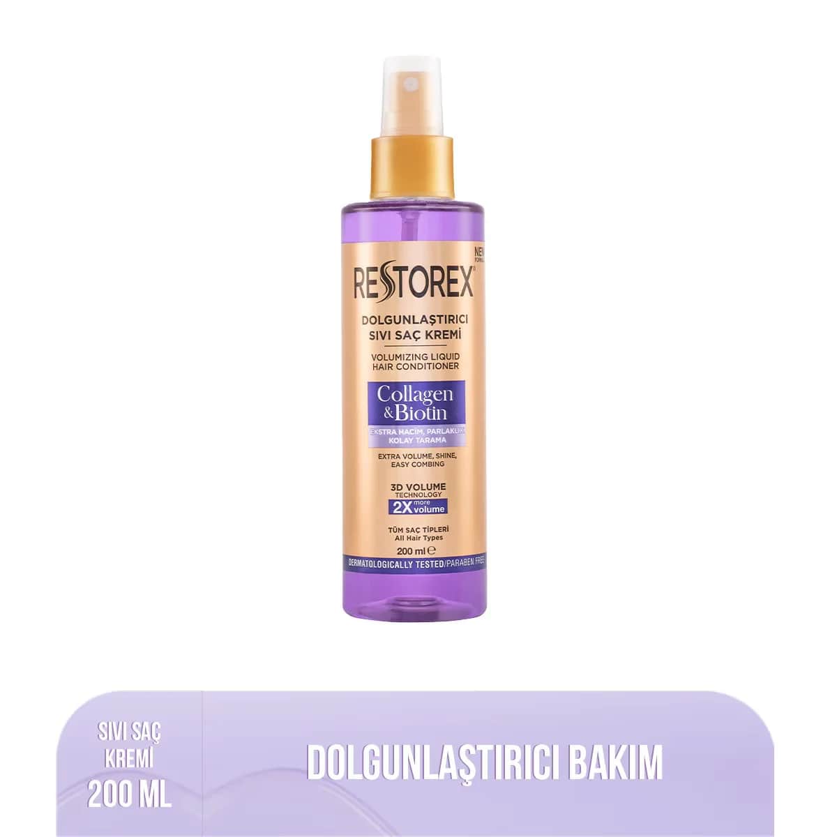 Restorex Kollagen Biotin Volumizing Haarcreme 200ml