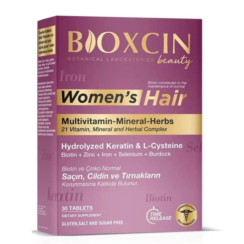 Bioxcin Frauen Haar Multivitamin Tabletten - 30 Stück