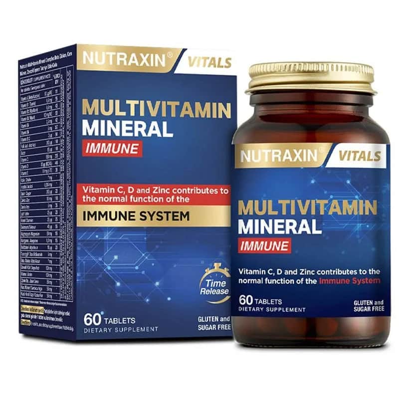 Nutraxin Immunsupport Multivitamin &amp; Mineral - 60 Tabletten