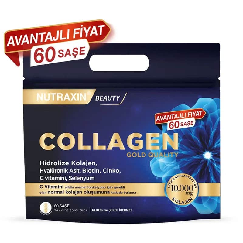 Nutraxin Hydrolysiertes Kollagen Gold - 60 Sachets