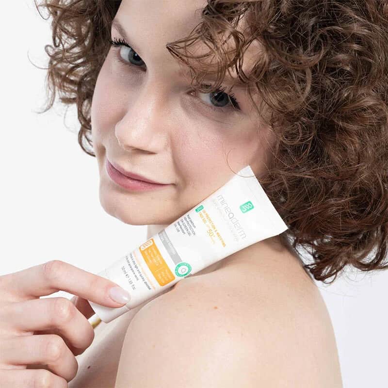 Mineaderm SPF50+ mattierendes Gesichts-Gel - UV-Schutz 50ml