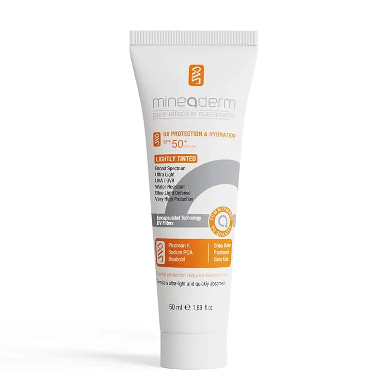 Mineaderm SPF50+ mattierendes Gesichts-Gel - UV-Schutz 50ml