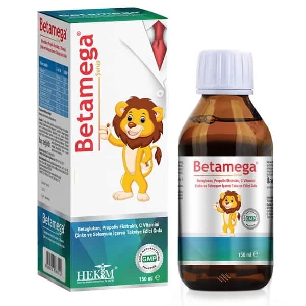 Betamega Sirup 150 ml - Essentielle Vitamine für Gesundheit &amp; Wohlbefinden