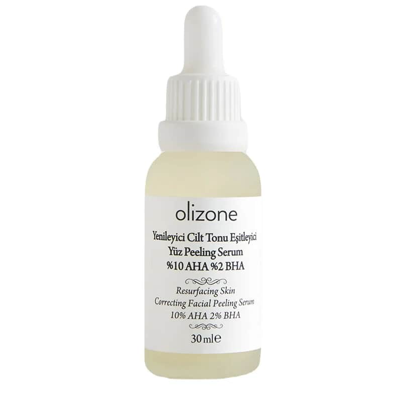 Olizone AHA BHA Gesichtspeeling Serum - Tonausgleich 30ml