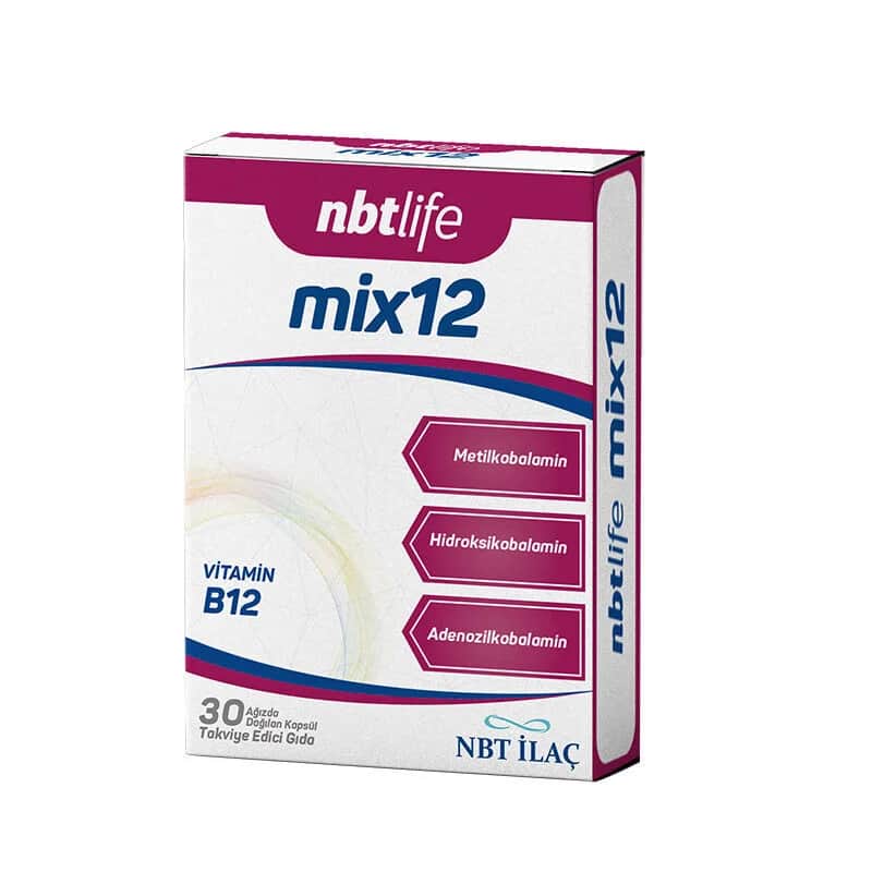 NBT Life Mix 12 - 30 Kapseln mit essentiellen Nährstoffen und Vitaminen