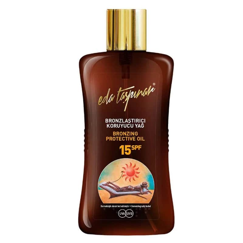 Eda Taspinar Bräunendes Schutzöl SPF15 - 200ml