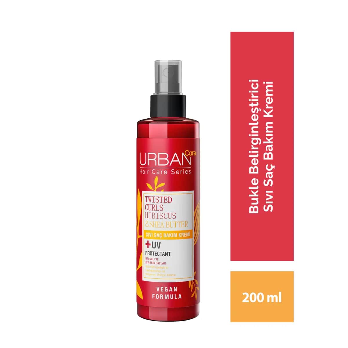 Urban Care Twisted Curls Hibiskus &amp; Sheabutter Creme 200ml