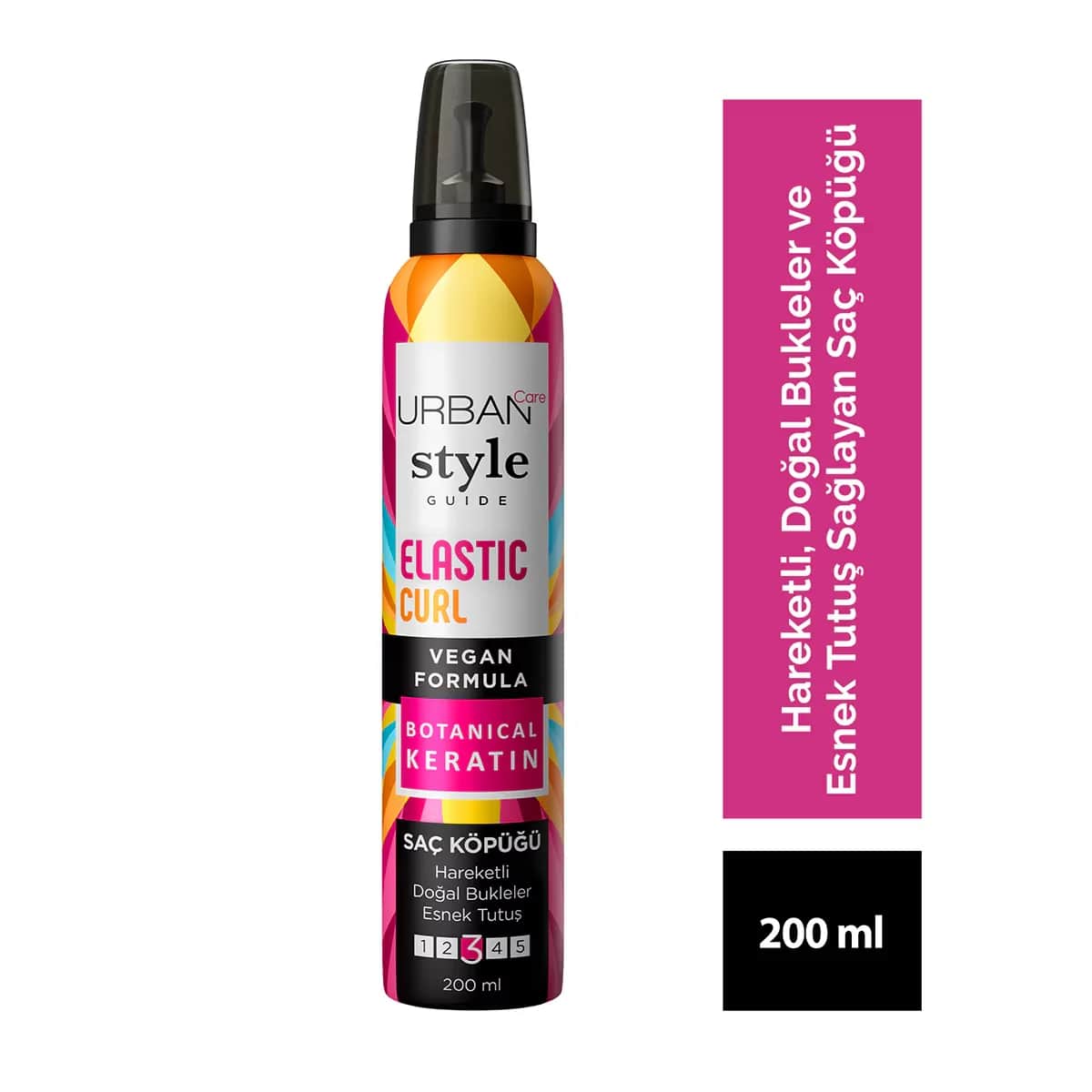 Urban Care Elastischer Locken Mousse 200ml