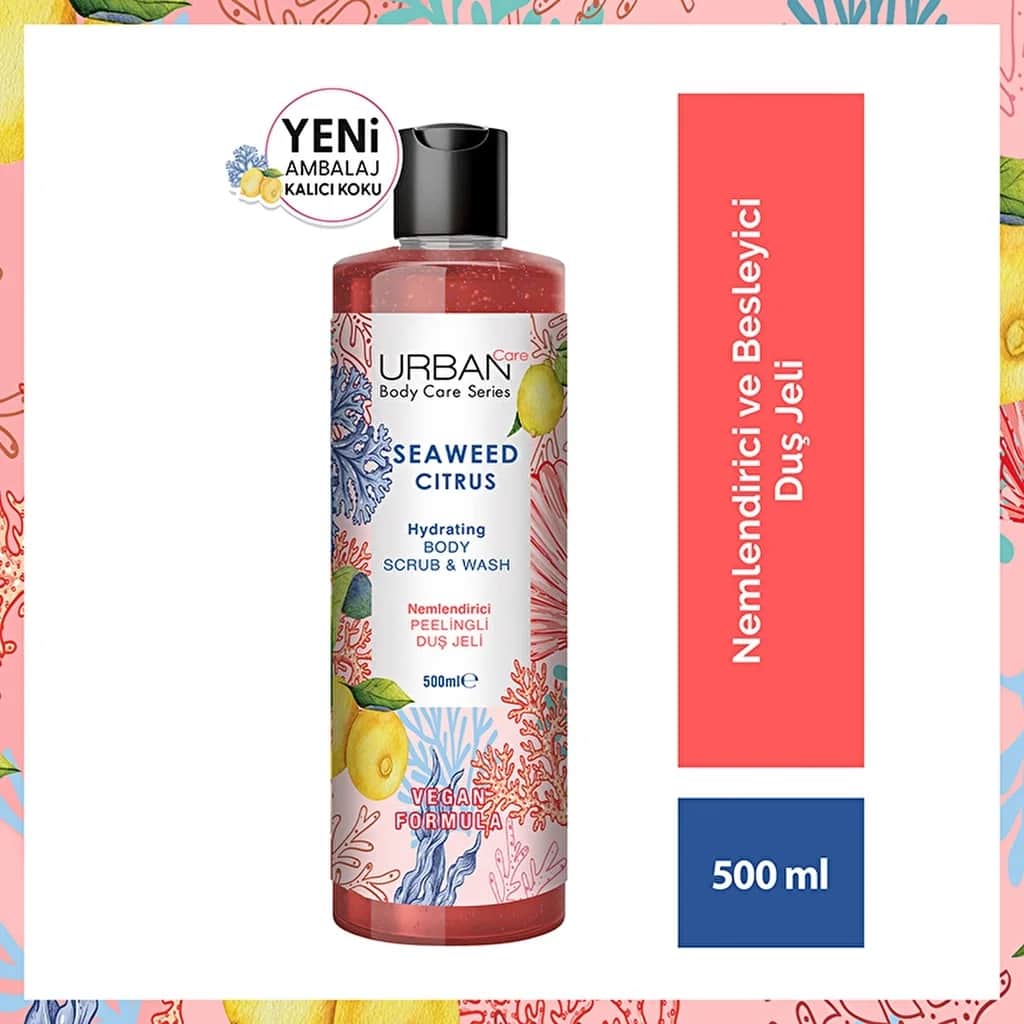 Urban Care Meeresalgen Zitrus Peeling Duschgel 500ml