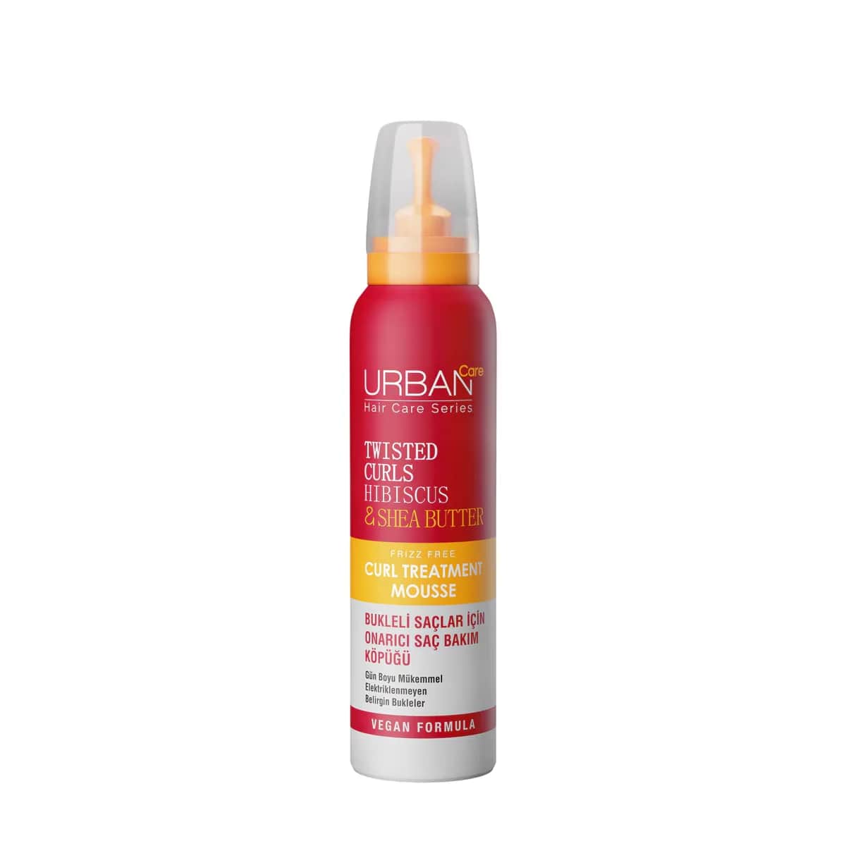 Urban Care Twisted Curls Mousse mit Hibiskus &amp; Sheabutter 150ml