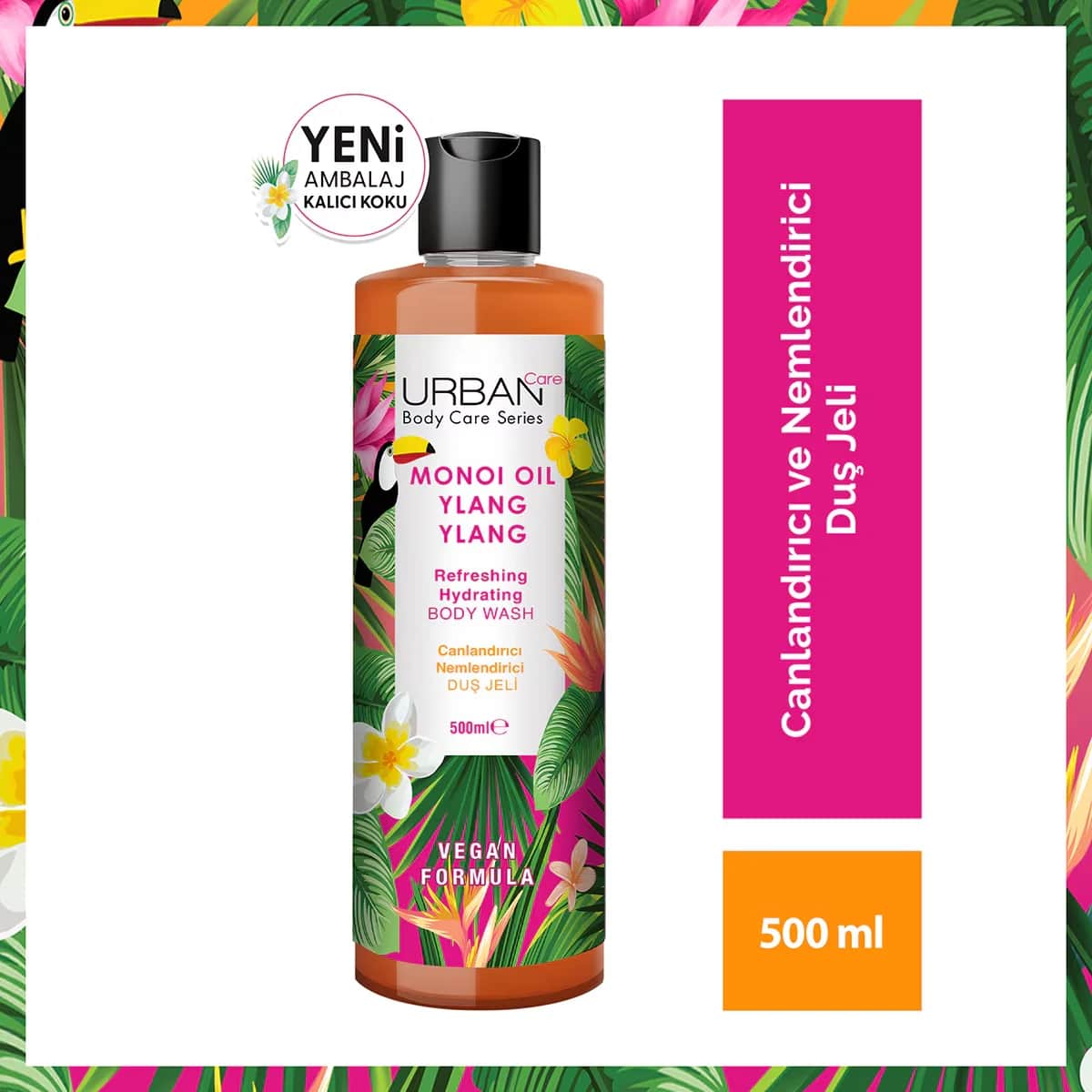 Urban Care Monoi Öl &amp; Ylang Ylang Duschgel 500ml