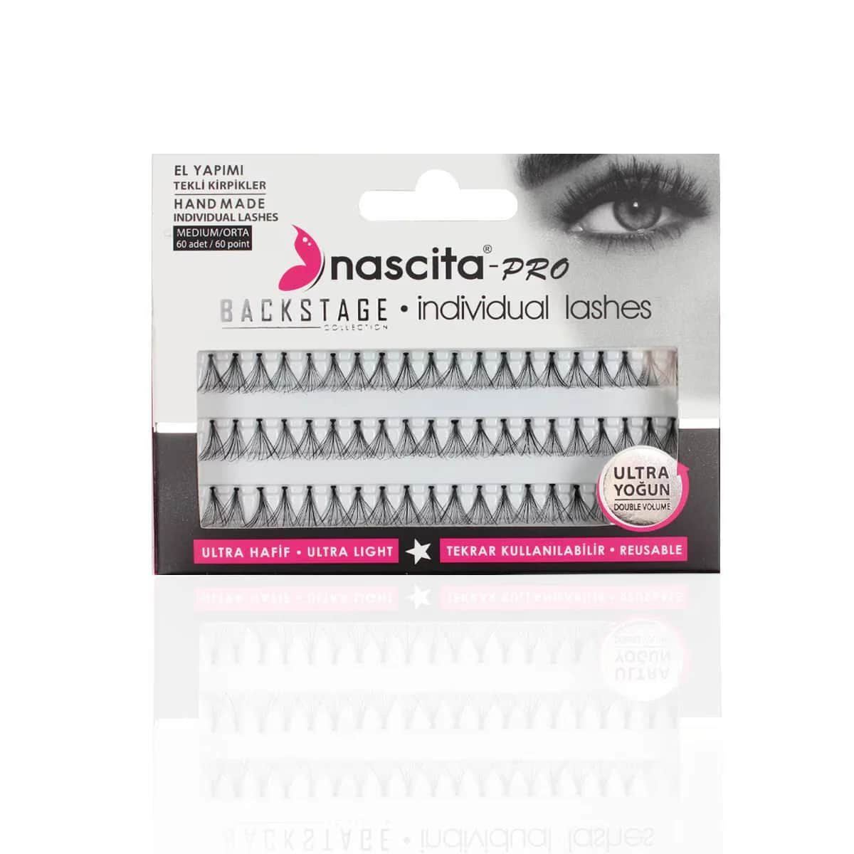 Nascita Backstage Collection Einzelne Wimpern - 100 Stück