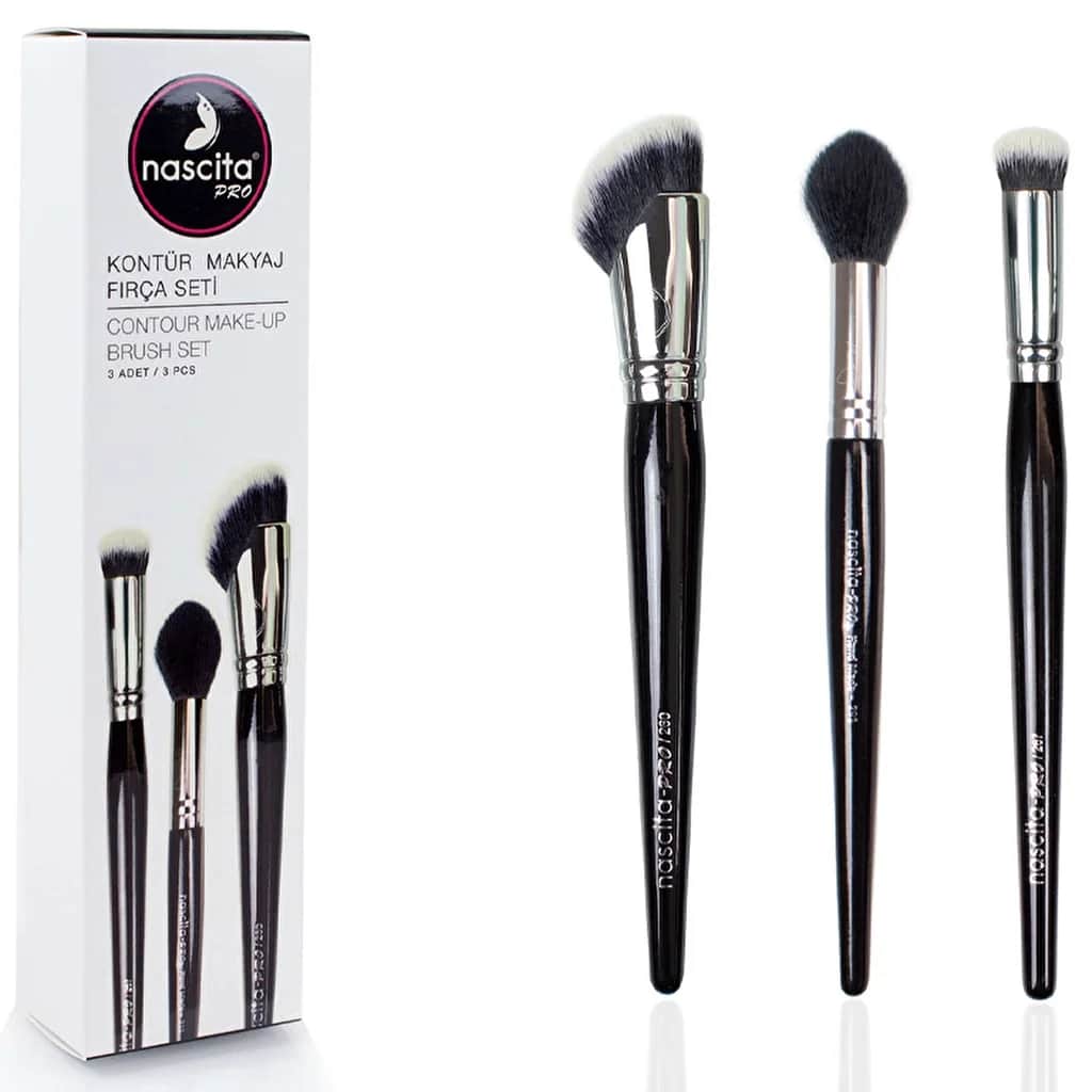 Nascita Pro Konturpinsel Set - 5 essentielle Make-up Werkzeuge