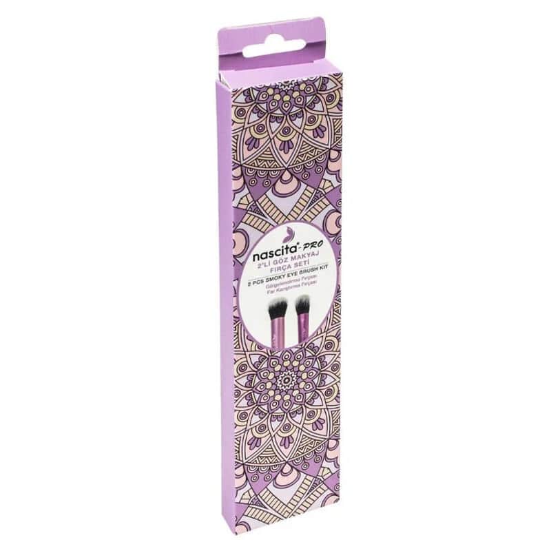 Nascita Pro Augen-Make-up-Pinselset - 2 Premium-Pinsel