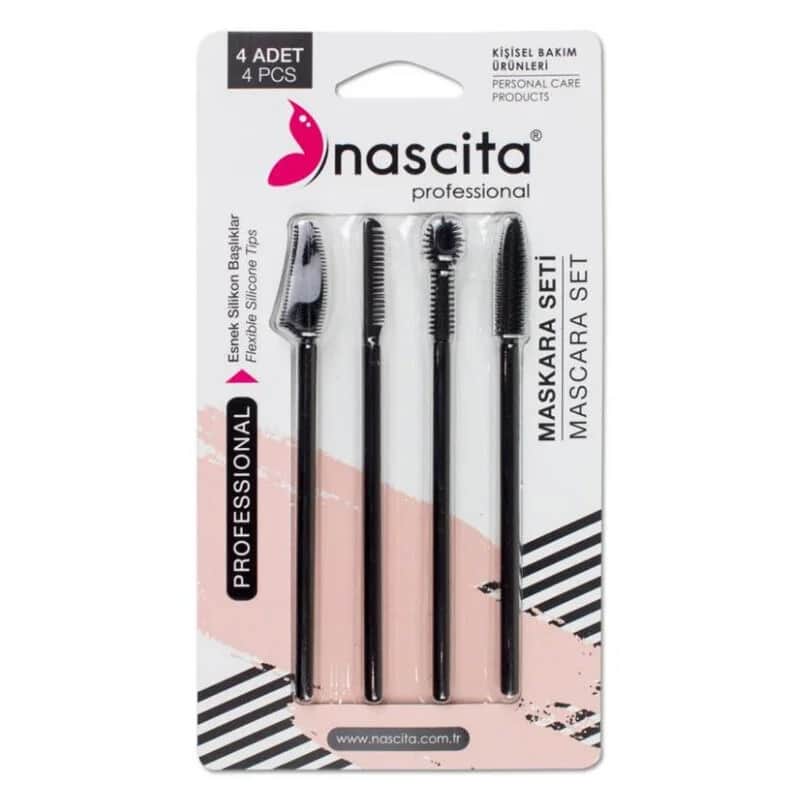 Nascita 4-teiliges Silikon-Mascara-Set - Design &amp; Volumensteigerung