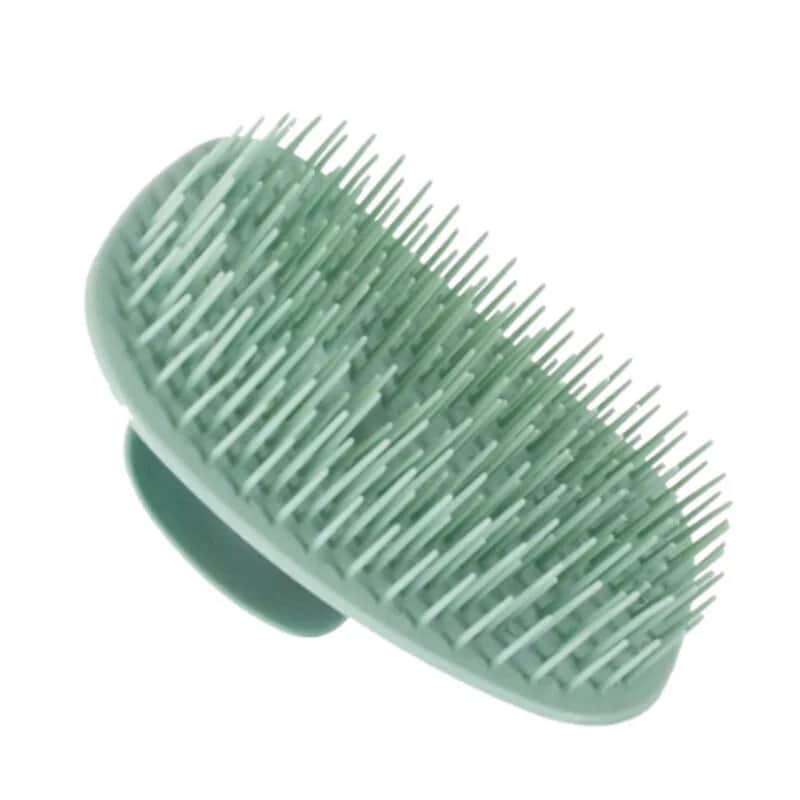 Nascita Green-34 Shampoo Bürste mit Kopfhautmassage und Griff