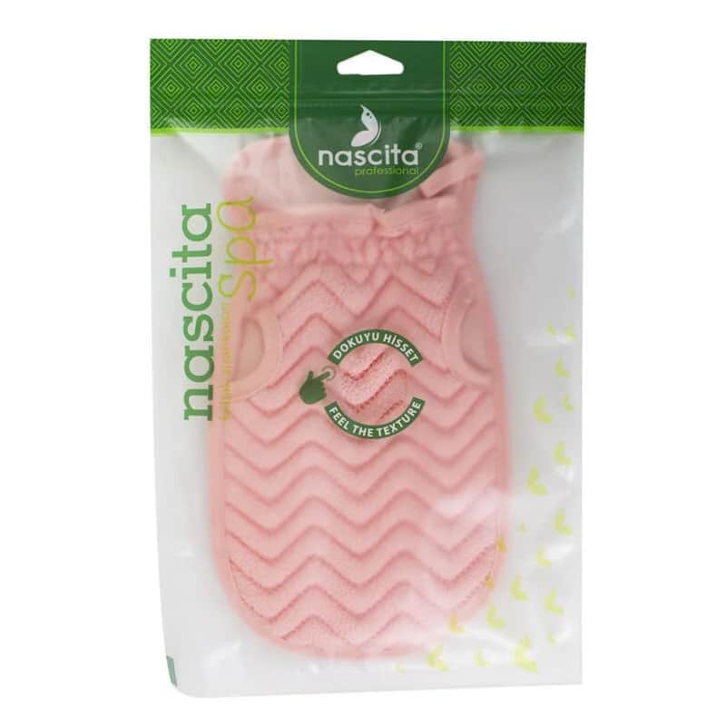 Nascita Pink Baumwoll-Badewasche und Peeling für sanfte Reinigung